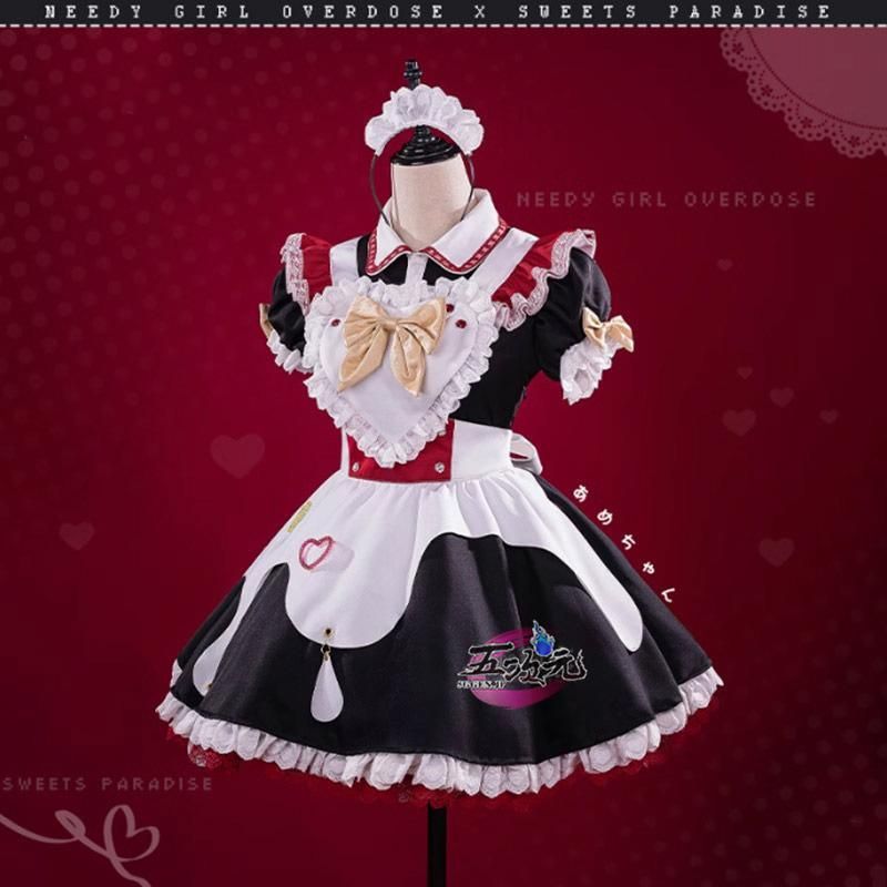 五次元 NEEDY GIRL OVERDOSE 二ーディガールオーバードーズ あめちゃん スイパラ メイド衣装 ft252100