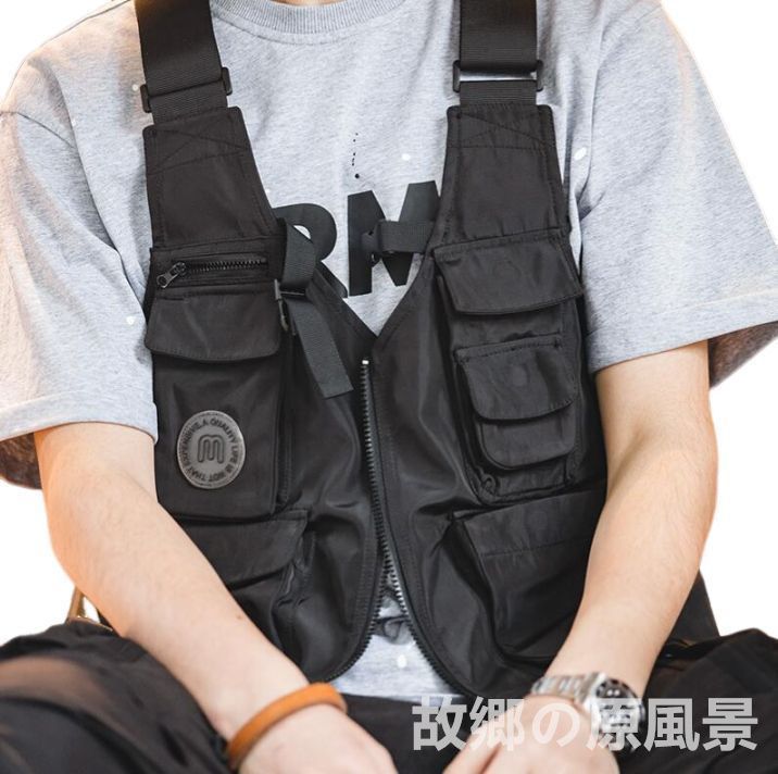 想定:タイプD陸上自衛隊OD試製防弾チョッキ2型(V/Cリップストップ生地