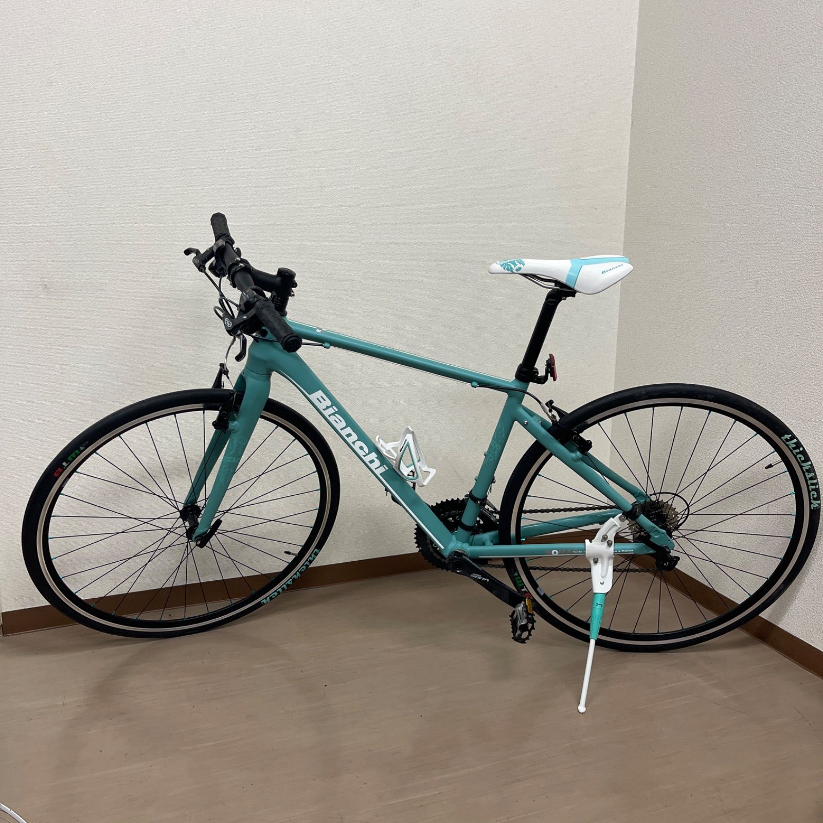 極美品 bianchi Roma2 ビアンキ ローマ2クロスバイク 都内限定販売