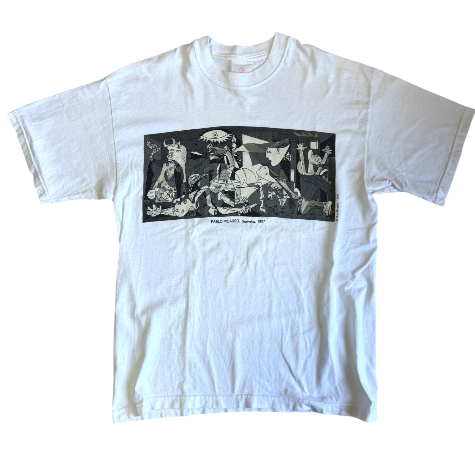 00s パブロピカソ ゲルニカ Tシャツ Lサイズ アート プリント Pablo 