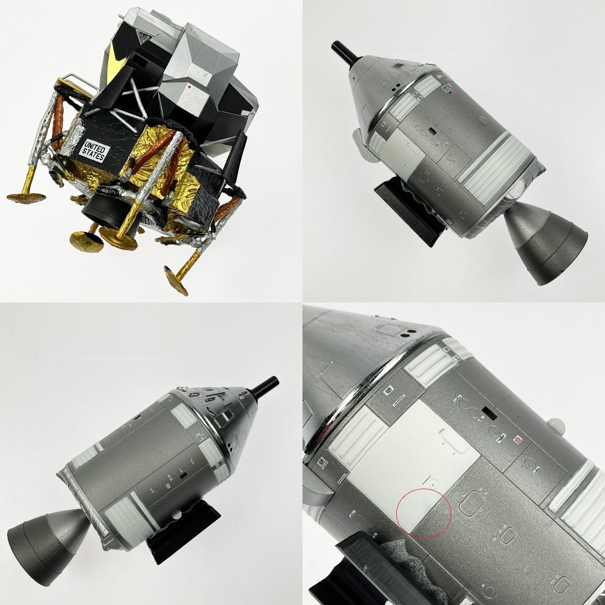 Apollo9 スペース ドラゴン ウイングス　アポロ9 72　模型　NASA Apollo9 スペース ドラゴン ウイングス アポロ9 72 模型 NASA - メルカリ