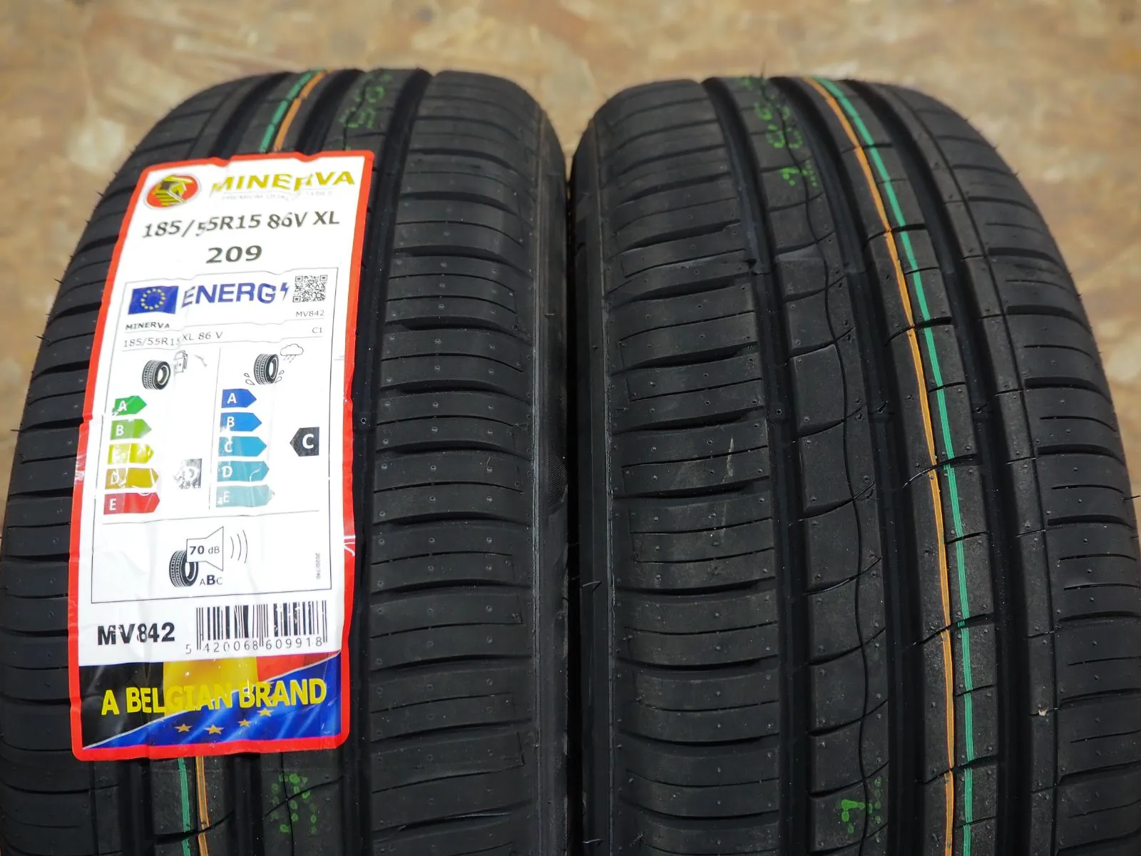 ☆逆ゾリ☆185/55R15 6.5J+38 4H100 新品 人気 軽量 深リム タイヤ