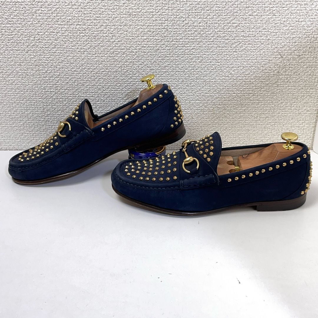 スタッズ ネイビー