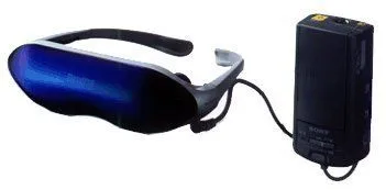 SONY グラストロン　PLM-A55 映像・音声　動作確認済み　美品 Sony Glasstron PLM-A55 Head Mounted Display | eBay