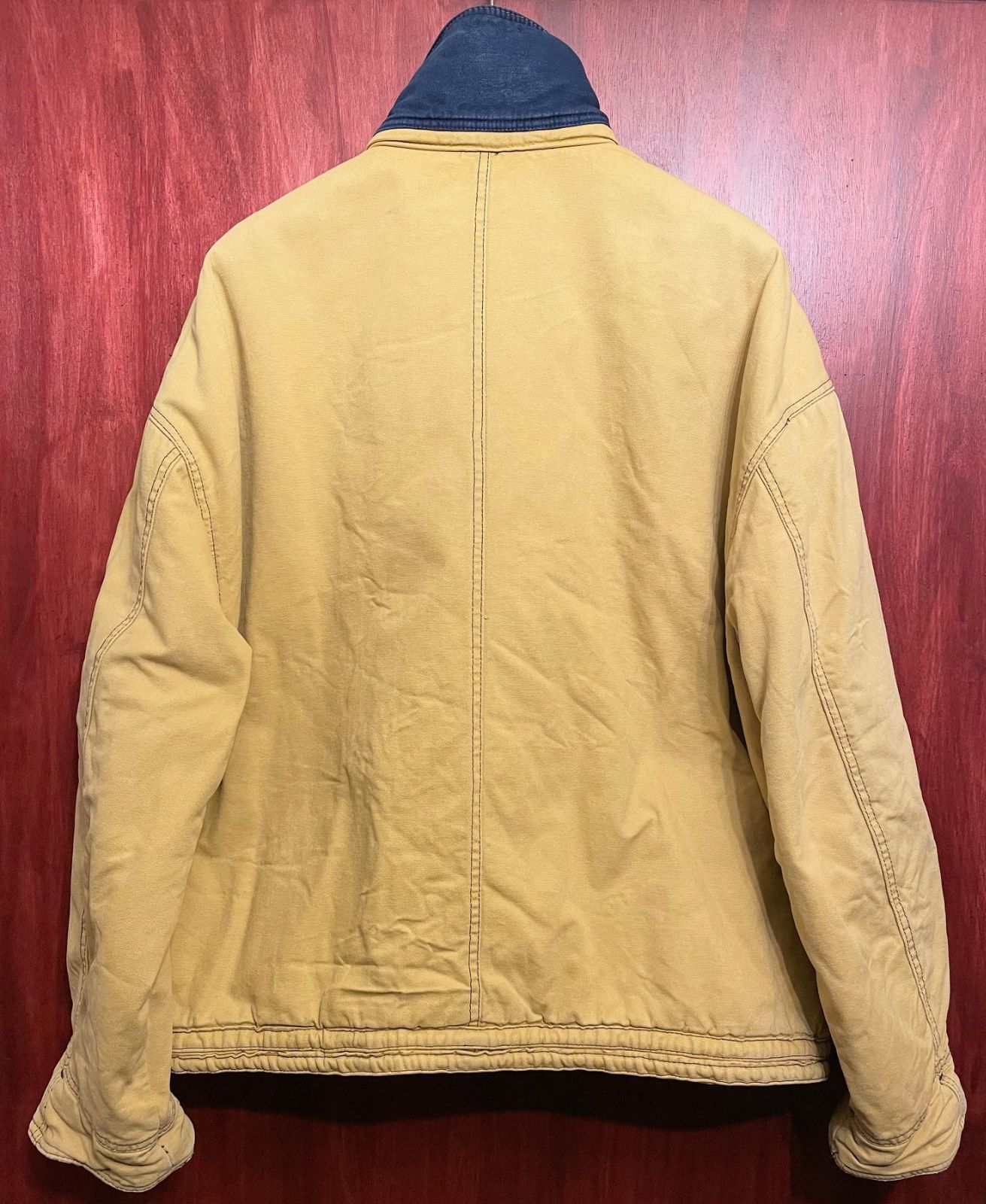 80s-90s Vintage ダック　コットン　ジップジャケット　M 80s-90s Vintage ダック コットン ジップジャケット M