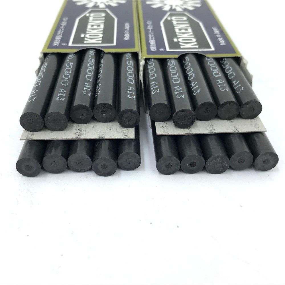 ｍｉｋｉさん用 コウケントー カーボン 5000番 新品43本 使用中4本 純正 未使用品 黒田製作所 コウケントー No.5000 カーボン 1箱10本入2
