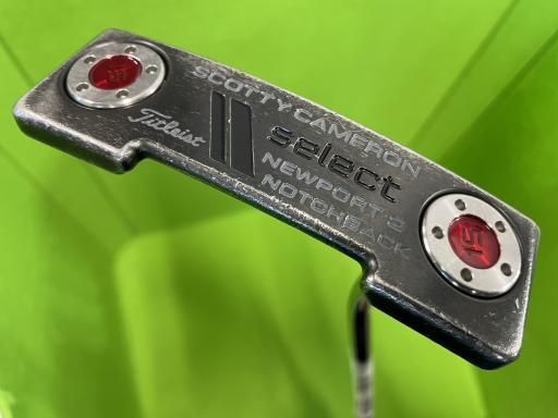 タイトリスト SCOTTY CAMERON select NEWPORT 2 NOTCHBACK 34インチ パター PT スチール フレックスその他 メンズ 男性用 右利き 右用 Cランク ゴルフクラブ