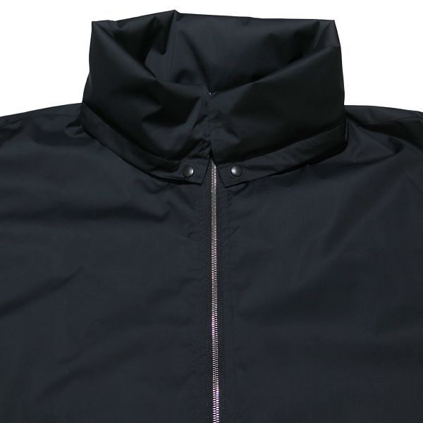 AURALEE オーラリー HARD TWIST POLYESTER SATIN LAMINATE ZIP BLOUSON