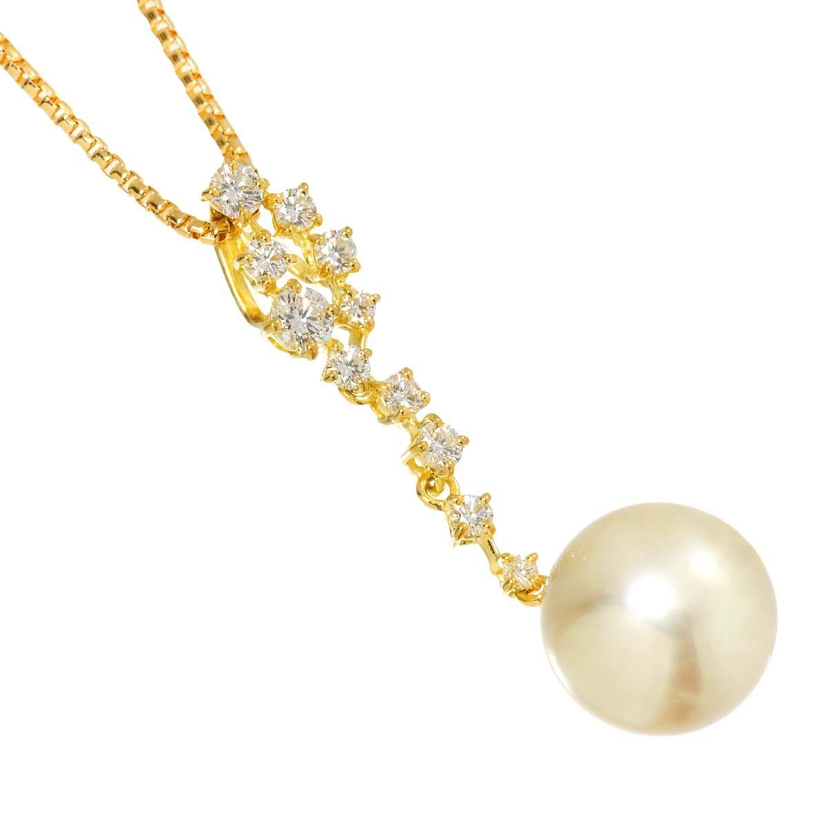 タサキ TASAKI 白蝶真珠 12.7mm ダイヤ 0.68ct ネックレス 50cm タサキ TASAKI 白蝶真珠 12.7mm ダイヤ 0.68ct ネックレス 50cm