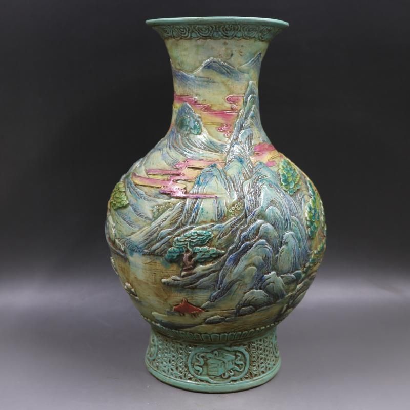 清乾隆紅釉蒔金松鶴水洗 陶磁器 書道具 文房具 工芸品 美術品 置物 清乾隆紅釉蒔金松鶴水洗 陶磁器 書道具 文房具 工芸品 美術品