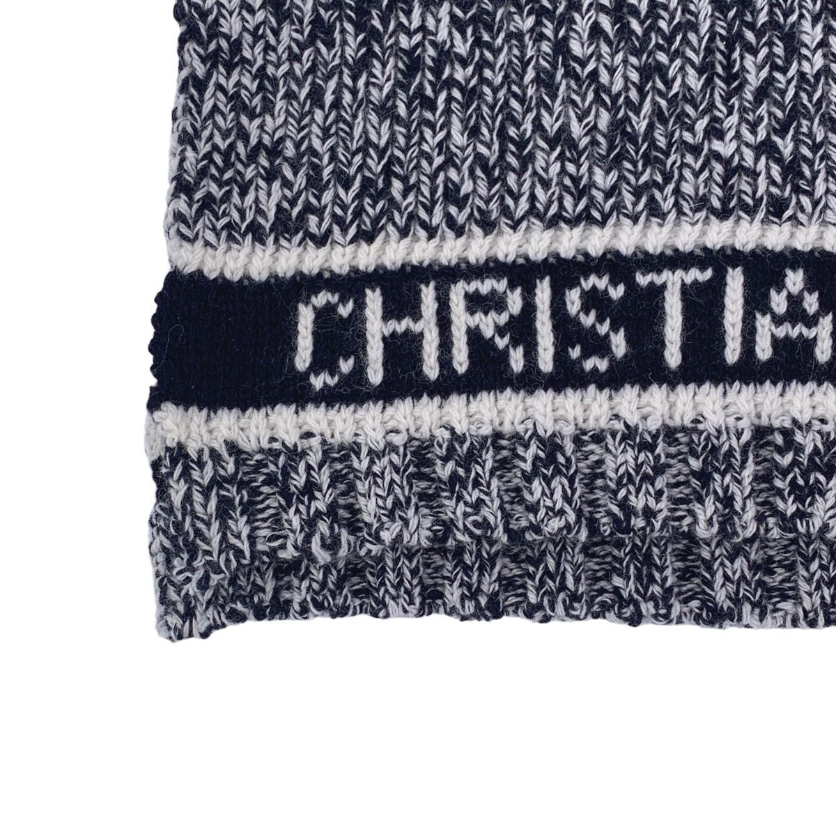 中古】 Christian Dior クリスチャン・ディオール ロゴ スヌード