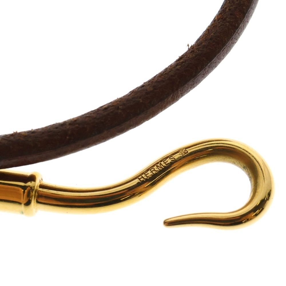 HERMES (エルメス) ジャンボフック ゴールド ブレスレット
