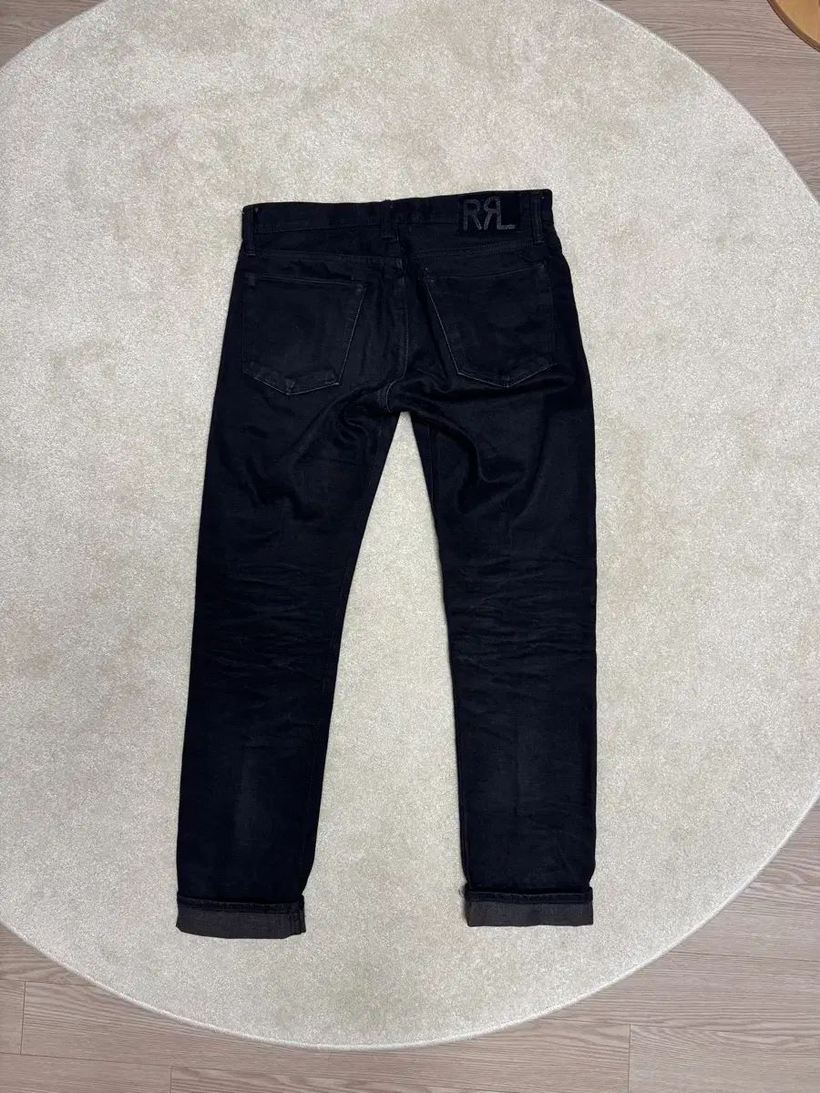 RRL ダブルアールエル ブラック オン ブラック デニム 30x30