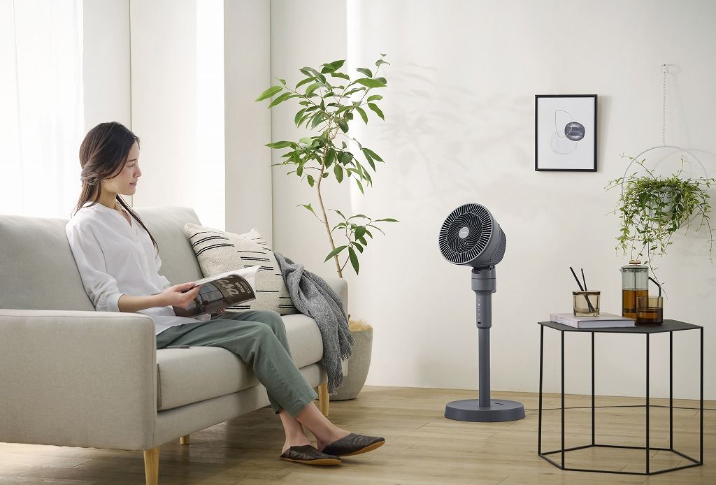 アイリスオーヤマ 分解丸洗い サーキュレーター扇風機 18畳 タッチパネル グレー STF-AC15TEC-H IRIS OHYAMA WWW_KANDAIZUMI_COM