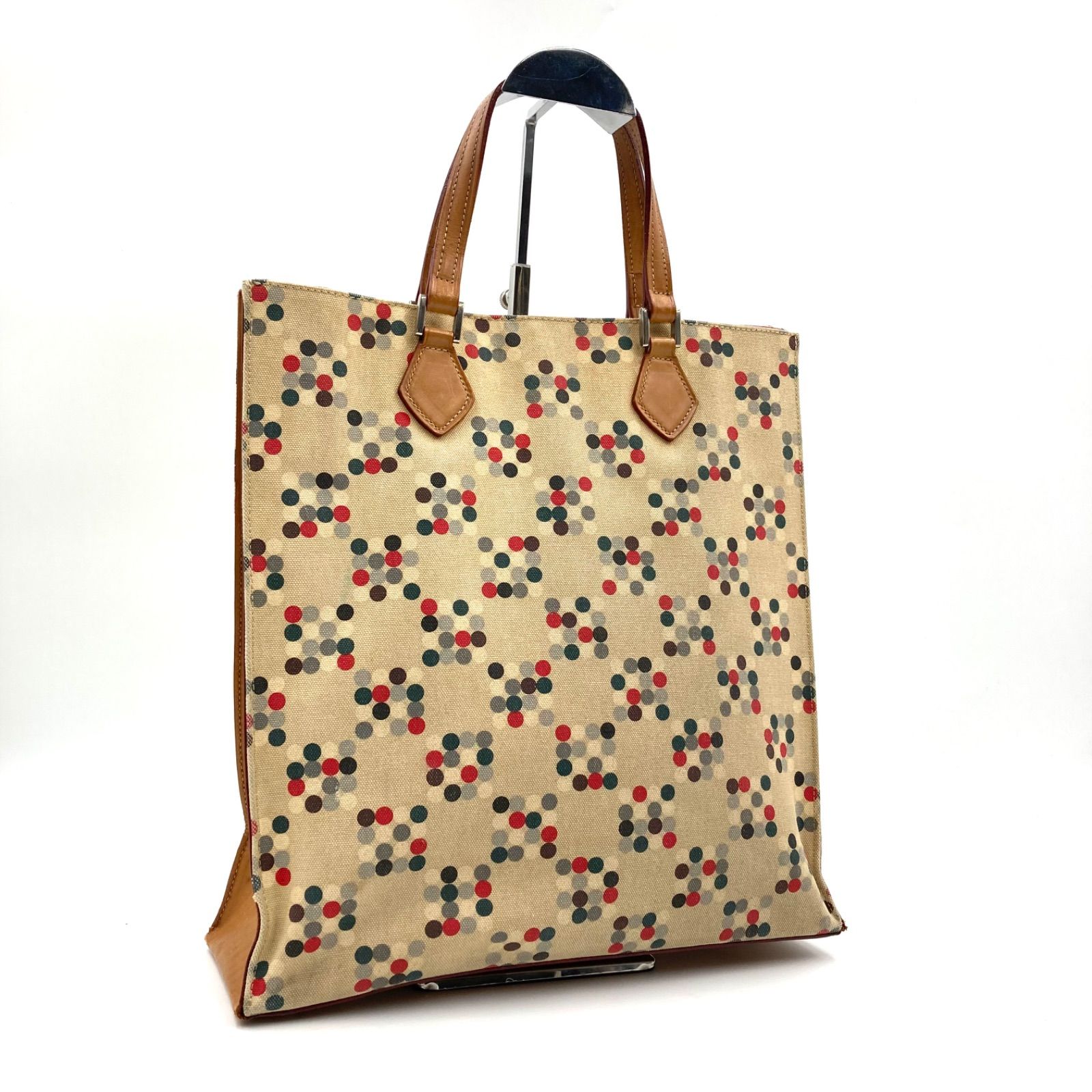 BURBERRYS BLUE LABEL バーバリートートバッグ　ラージ　A4 BURBERRY BLUE LABEL - 美品 バーバリーブルーレーベル トート