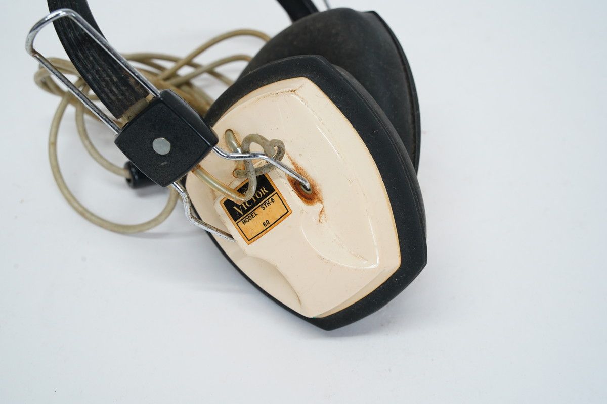 当時物/Victor ビクター/HEADPHONES HP-550/音出しOK/ヘッドフォン
