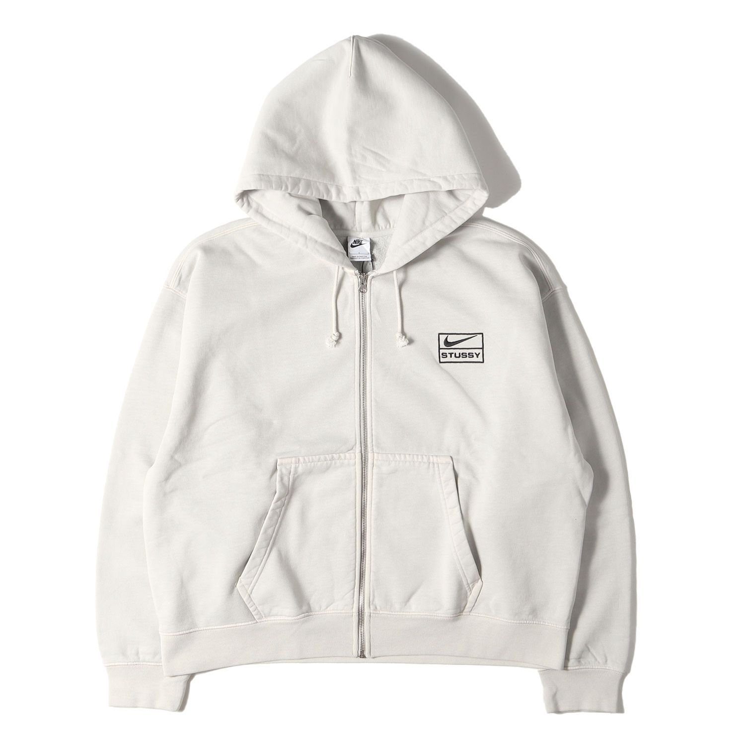 新品 STUSSY ステューシー パーカー サイズ:L 24AW NIKE コラボロゴ