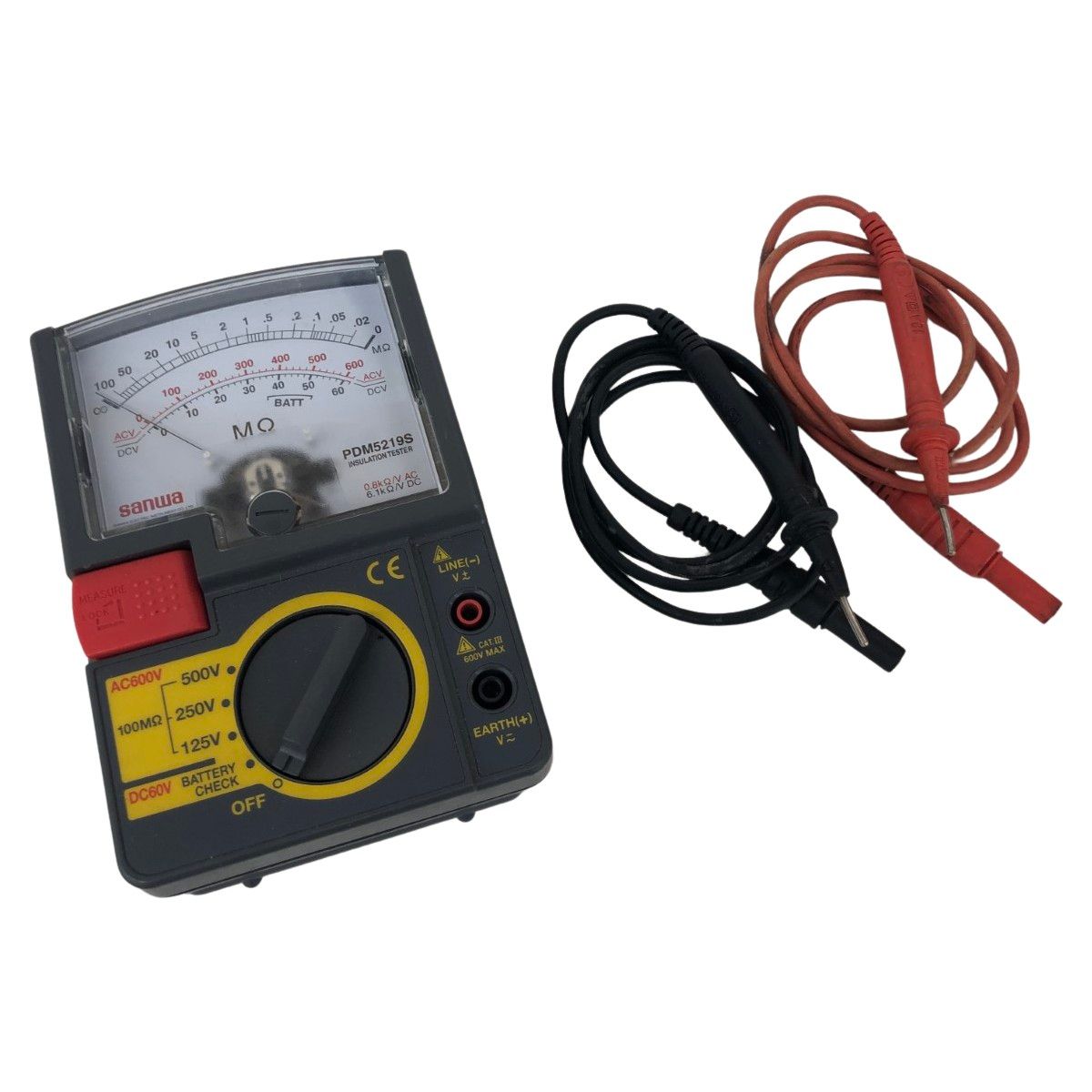 ДДSANWA メガテスター PDM5129S やや傷や汚れあり