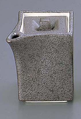 醤油差し スタックカスター いぶし黒 大 瀬戸焼 T03-07(RKS5601)