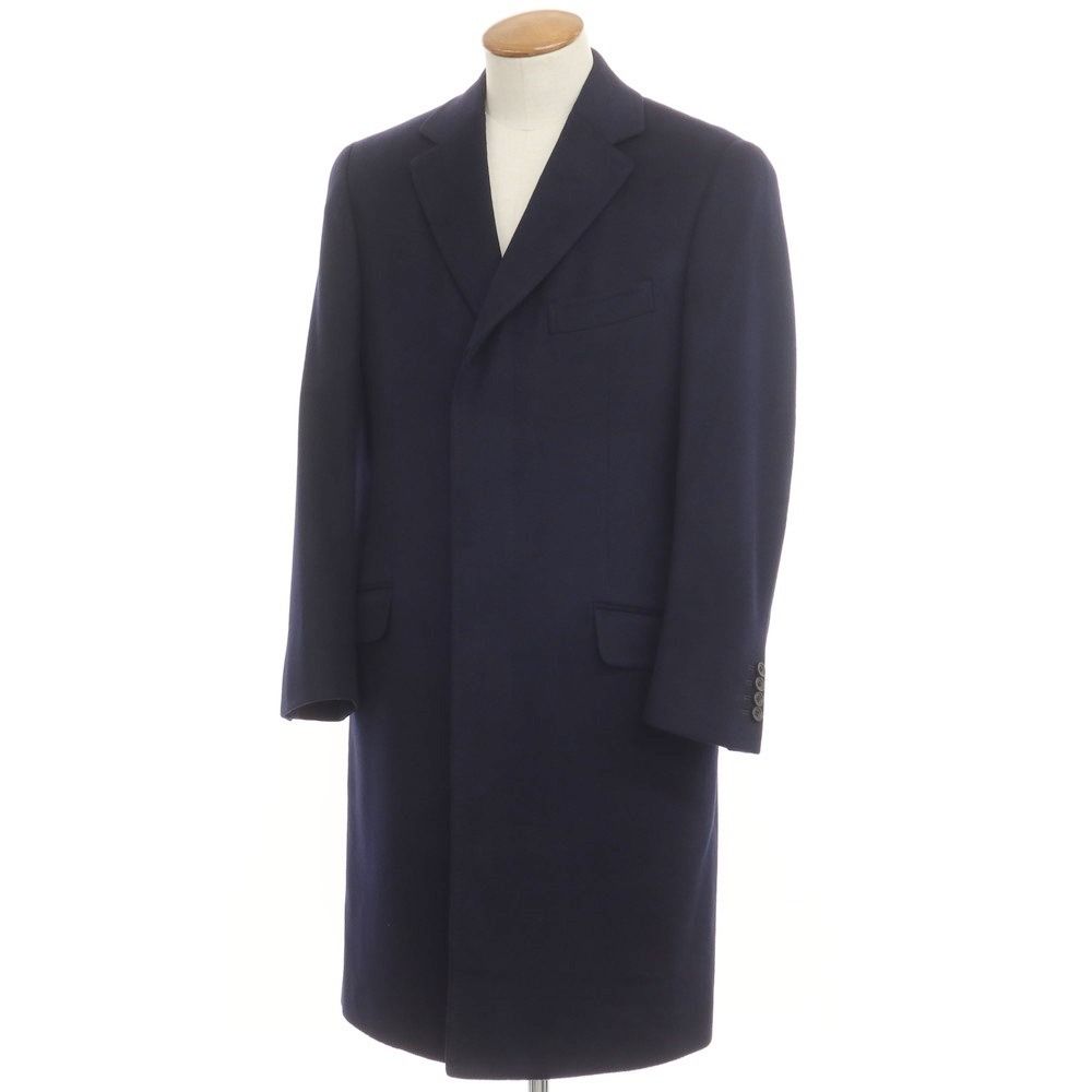 中古】ダンヒル Dunhill カシミヤ チェスターフィールドコート