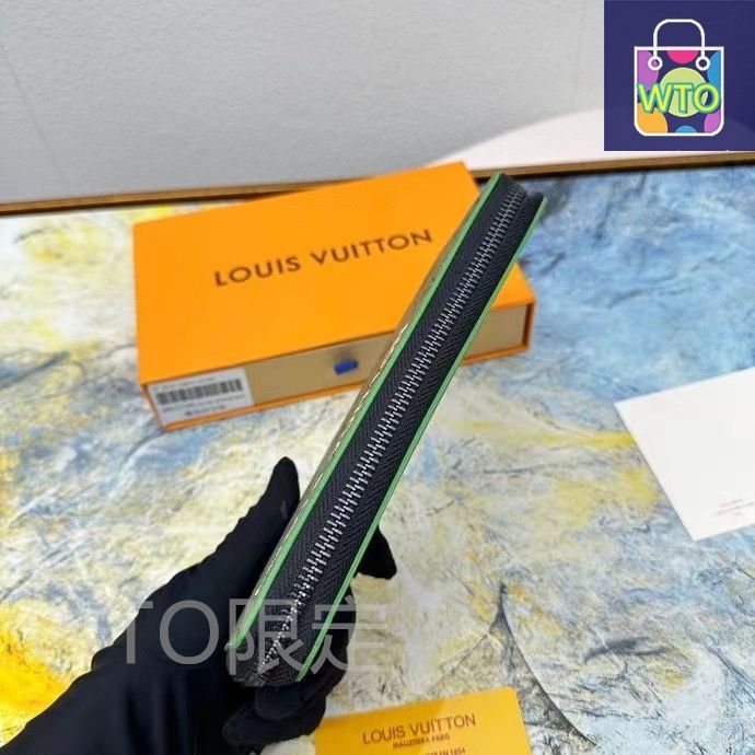  ルイヴィトン LV ジップウォレット モノグラムキャンバス ボックス付き 長財布 小物