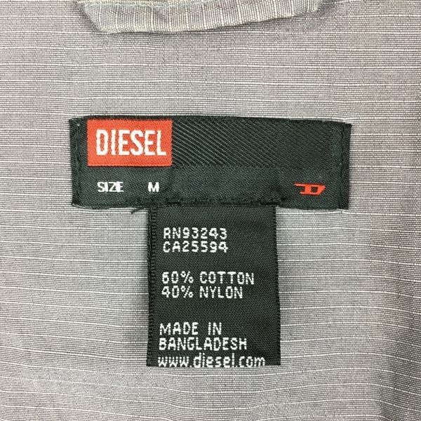 DIESEL/ディーゼル ワークブルゾン ジャケット コート メンズM グレー