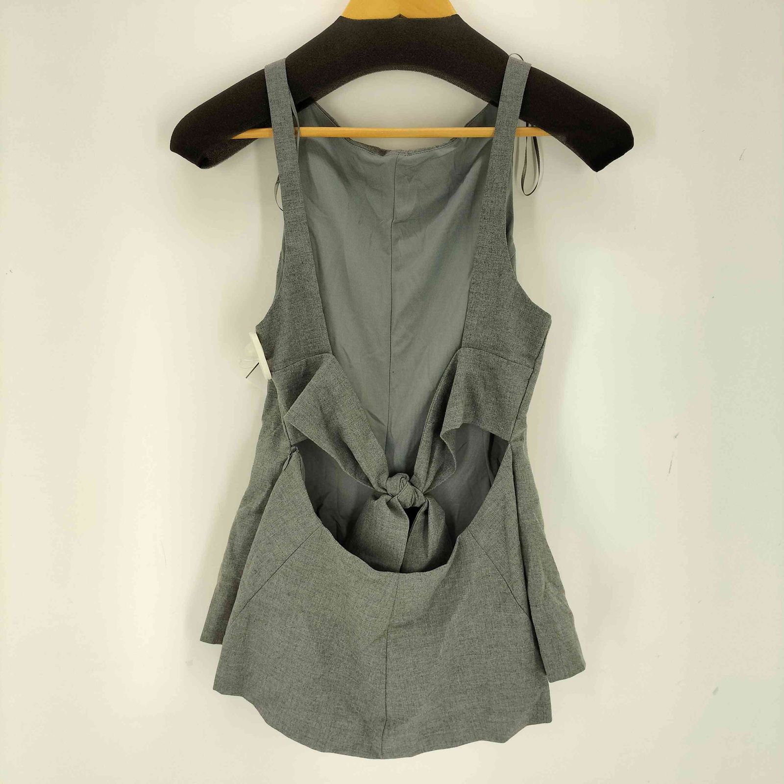 ZARA リボンペプラムトップス　M ザラ ZARA リボンペプラムトップス レディース import：M - メルカリ