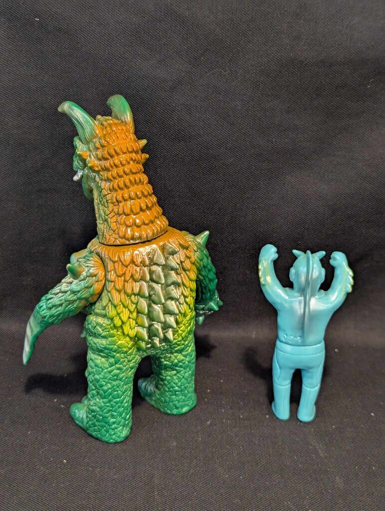 JSMソフビ 毒ガス怪鳥メルバ&サンダーナイト 1期 artisan toy