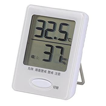 (未使用･未開封品)　OHM 健康サポート機能付き デジタル温湿度計 シロ HB-T03-W v1yptgt 中古-非常に良い】 オーム電機 健康サポート機能付き デジタル温