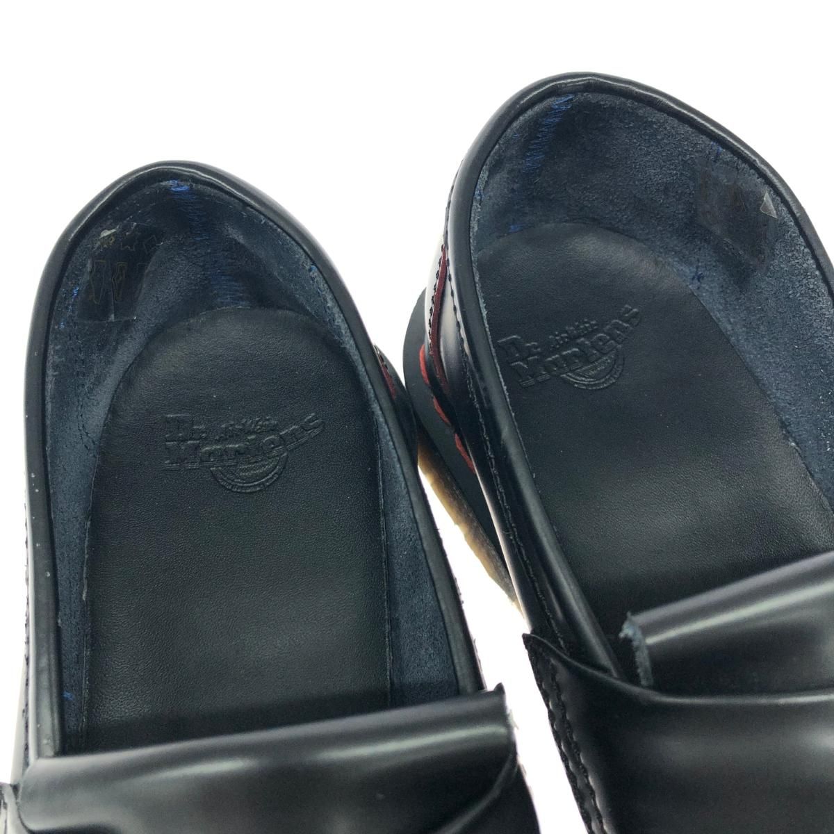 【最新作入荷】 Dr.Martens ドクターマーチン リロイ ローファー 表記サイズ UK5 タッセル ブラック レディース 240001160626