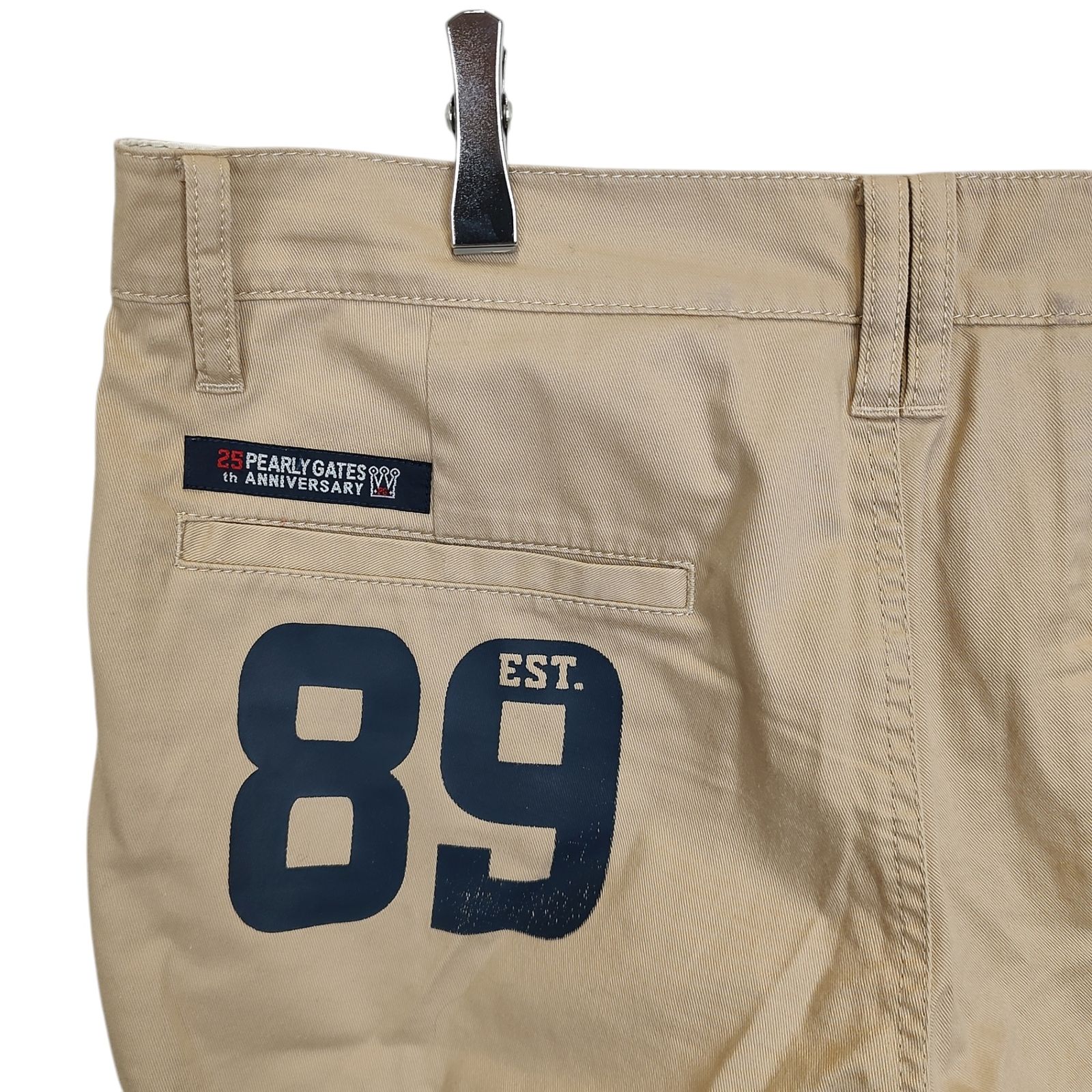 PEARLY GATES パーリーゲイツ ゴルフ ロゴ ワッペン 付き ショート