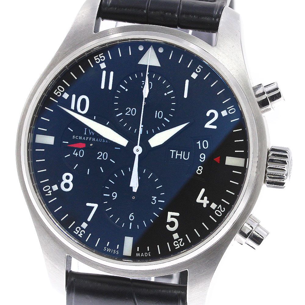 IWC IWC SCHAFFHAUSEN IW377701 パイロットウォッチ クロノグラフ 