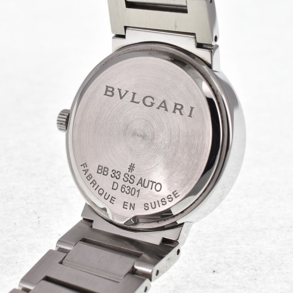 ブルガリ BVLGARI BB33SS ブルガリブルガリ デイト 自動巻き メンズ美品内箱・保証書付き G#127717 - メルカリ