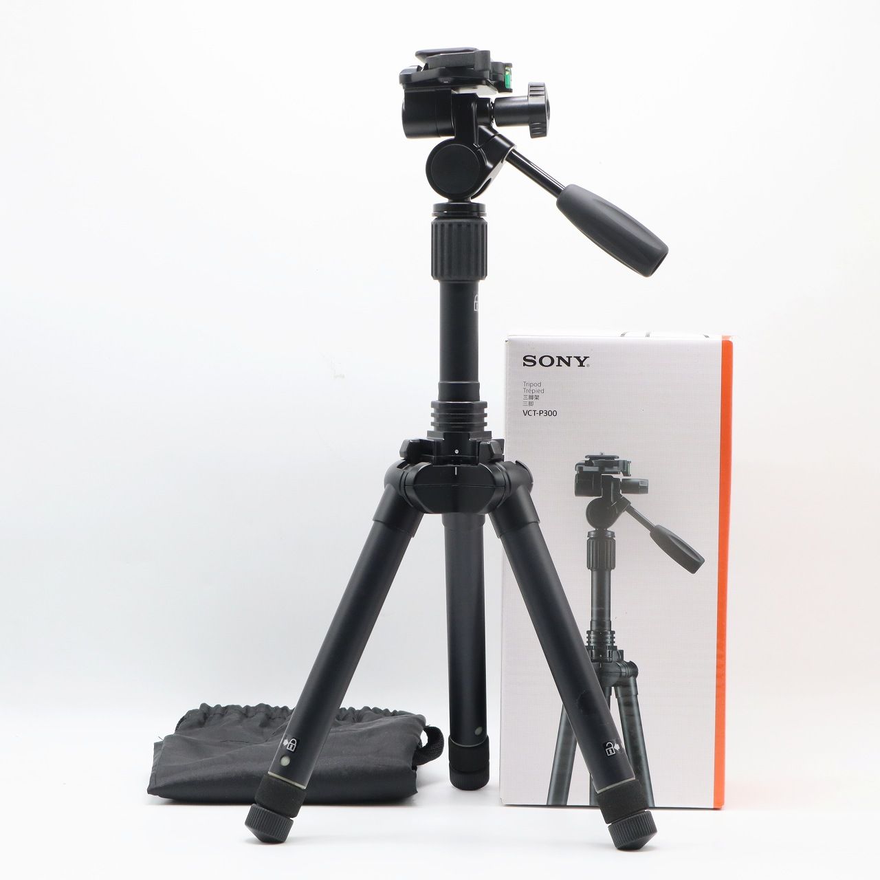 SONY VCT-P300 三脚 6段 3WAY雲台 マグネシウム製 安定性抜群 風景 星景 動画撮影に最適な軽量モデル