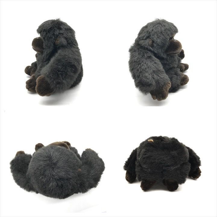 良品 HIROKUN HOUSE gorilla ゴリラ ぬいぐるみ 親子セット レトロ 蝶
