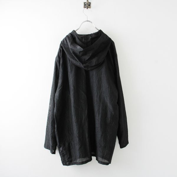 2022SS MEYAME メヤメ COTTON SILK HOODED JACKET コットンシルク