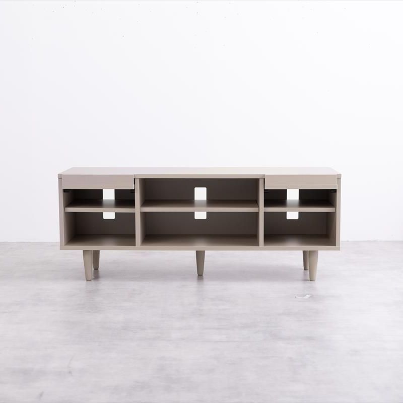 フラップ扉付 テレビ台 幅110cm テレビボード ローボード MARWIL-DEMENAGEMENTS_CH