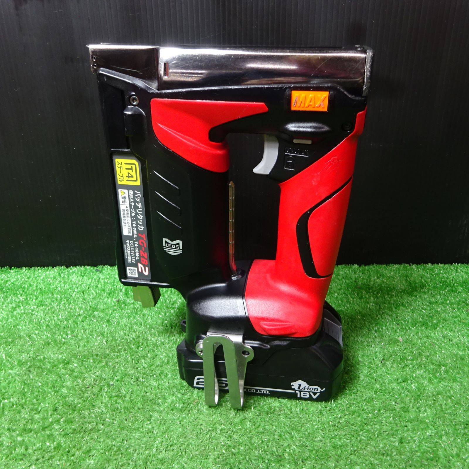 マックス MAX コードレスタッカ TG-ZB2 本体 18V2.5Ahバッテリー1個付き 岩槻店
