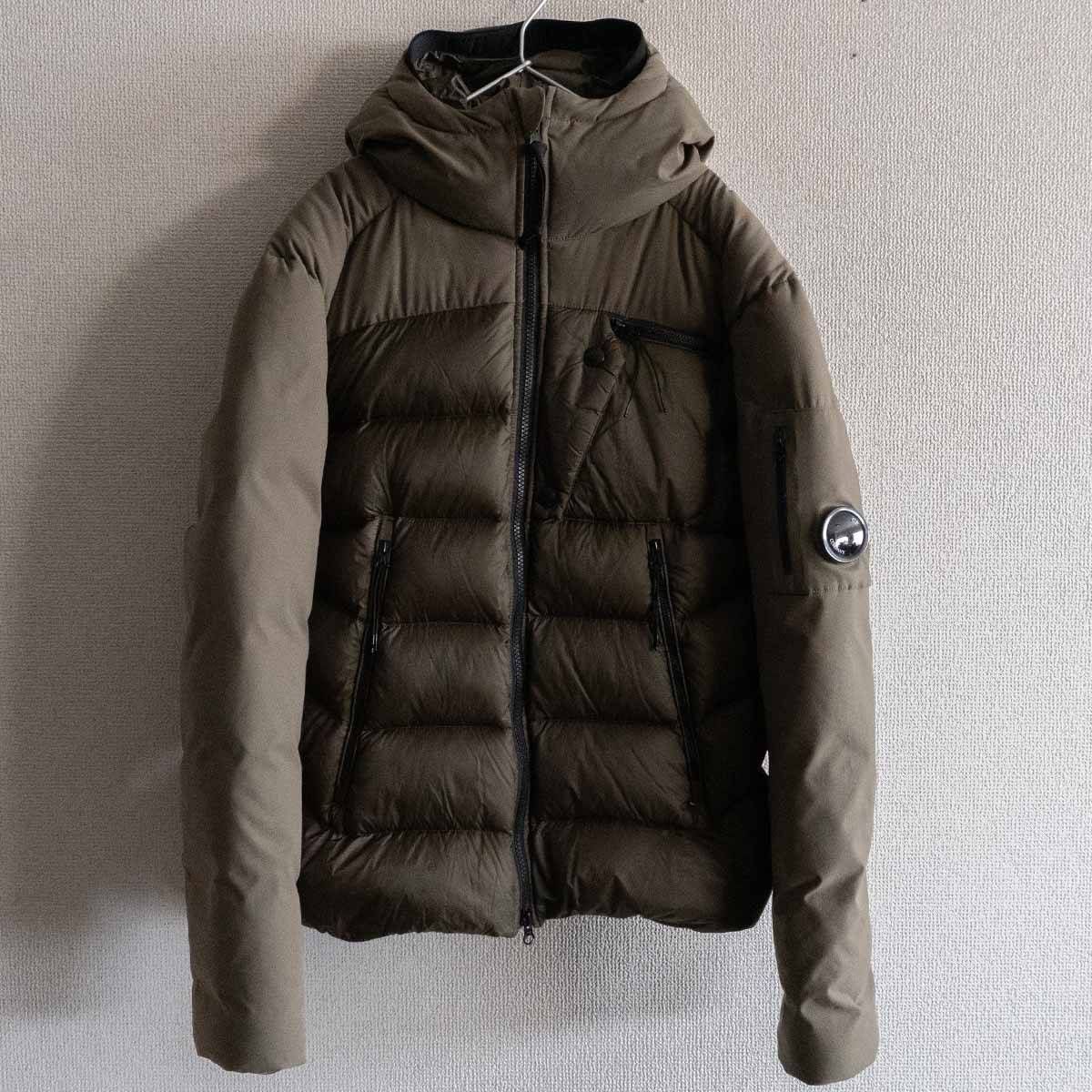 【美品】C.P. COMPANY【D.D. Shell Hooded Down Jacket】48 ダウンジャケット シーピーカンパニー 25020612