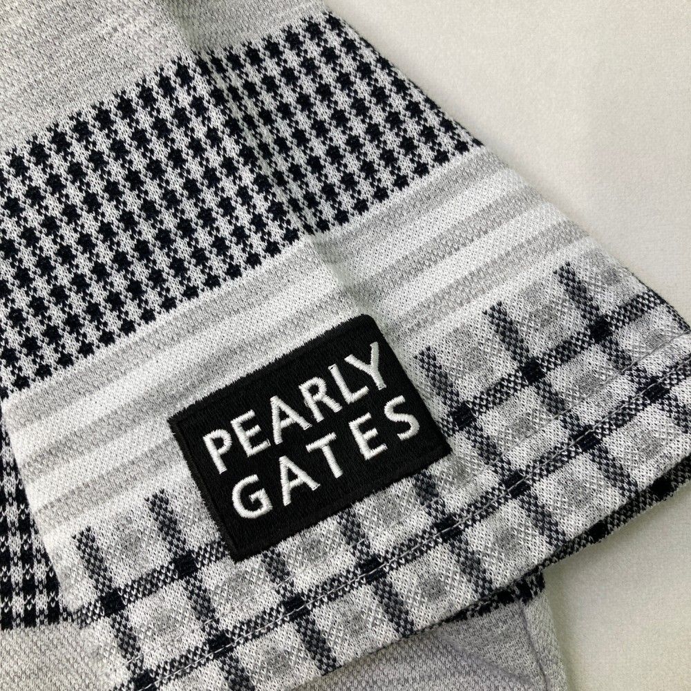 サイズ：0 PEARLY GATES パーリーゲイツ 2023年 ワンピース チェック グレー系 [240101455549] ゴルフウェア レディース ストスト サイズ：0 PEARLY GATES パーリーゲイツ 2023年 ワンピース