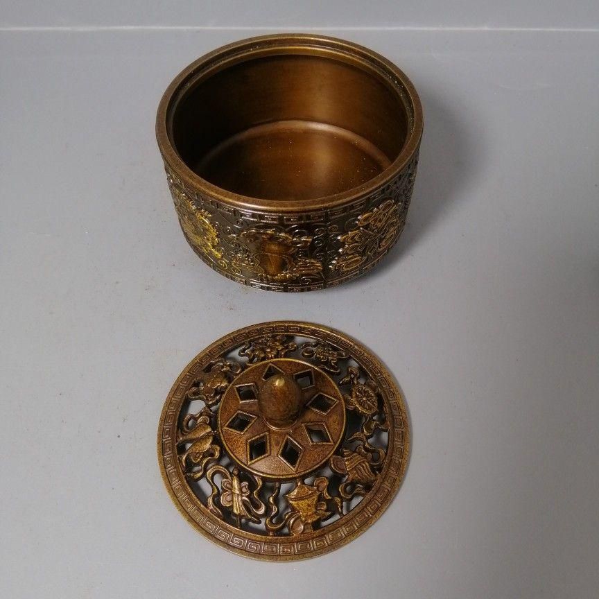 五福八宝香炉 家庭用 室内 薫香 香道具 装飾品 工芸品 美術品 置物 五福八宝香炉 家庭用 室内 薫香 香道具 装飾品 工芸品 美術品
