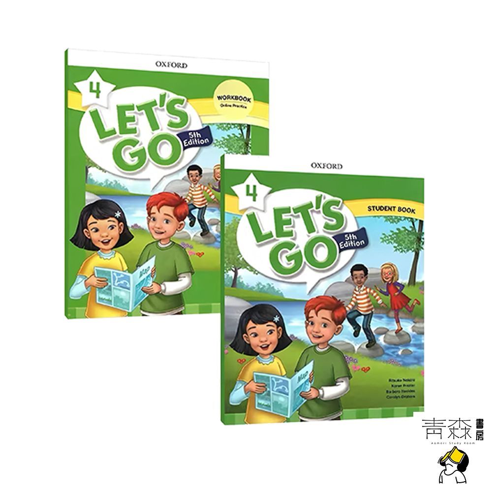 Let's Go - Level 4 5th Edition Student/Work 2冊セット 英語