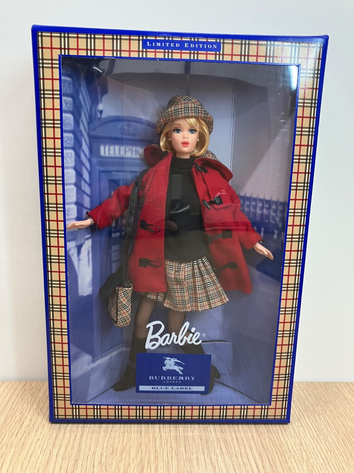 < バービー バーバリーブルーレーベルコラボ