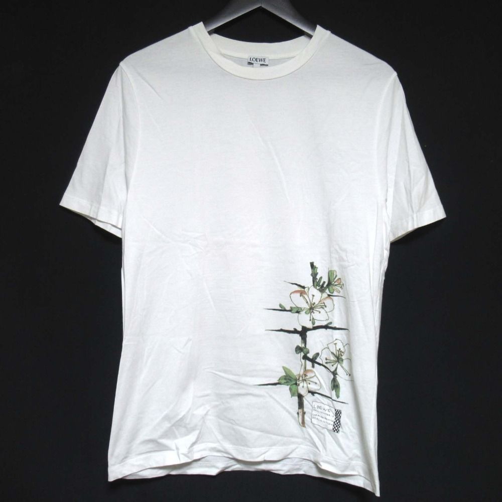 美品 LOEWE ロエベ フラワープリント 半袖 Tシャツ Sサイズ