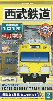 中古】鉄道模型 西武鉄道 101系 2両セット「Bトレインショー