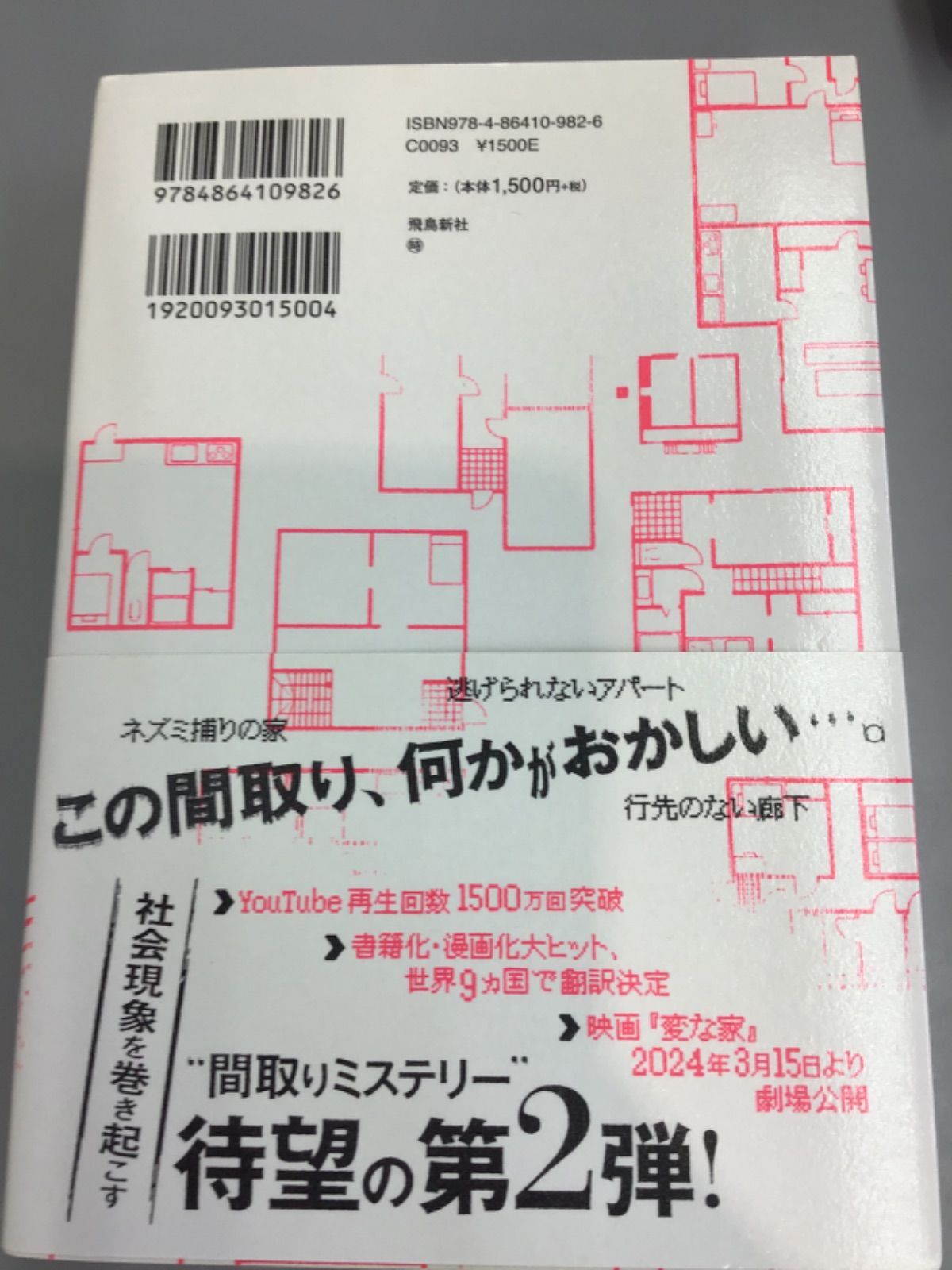 変な家2 小説　雨穴