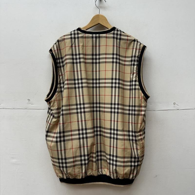BURBERRY GOLF リバーシブル ベスト ゴルフ ウエア ノバチェック BURBERRY GOLF バーバリーゴルフ ベスト ノバチェック