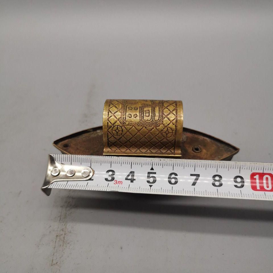 制 船形 水滴硯 書道具 文房具 工芸品 美術品 置物 2025年最新