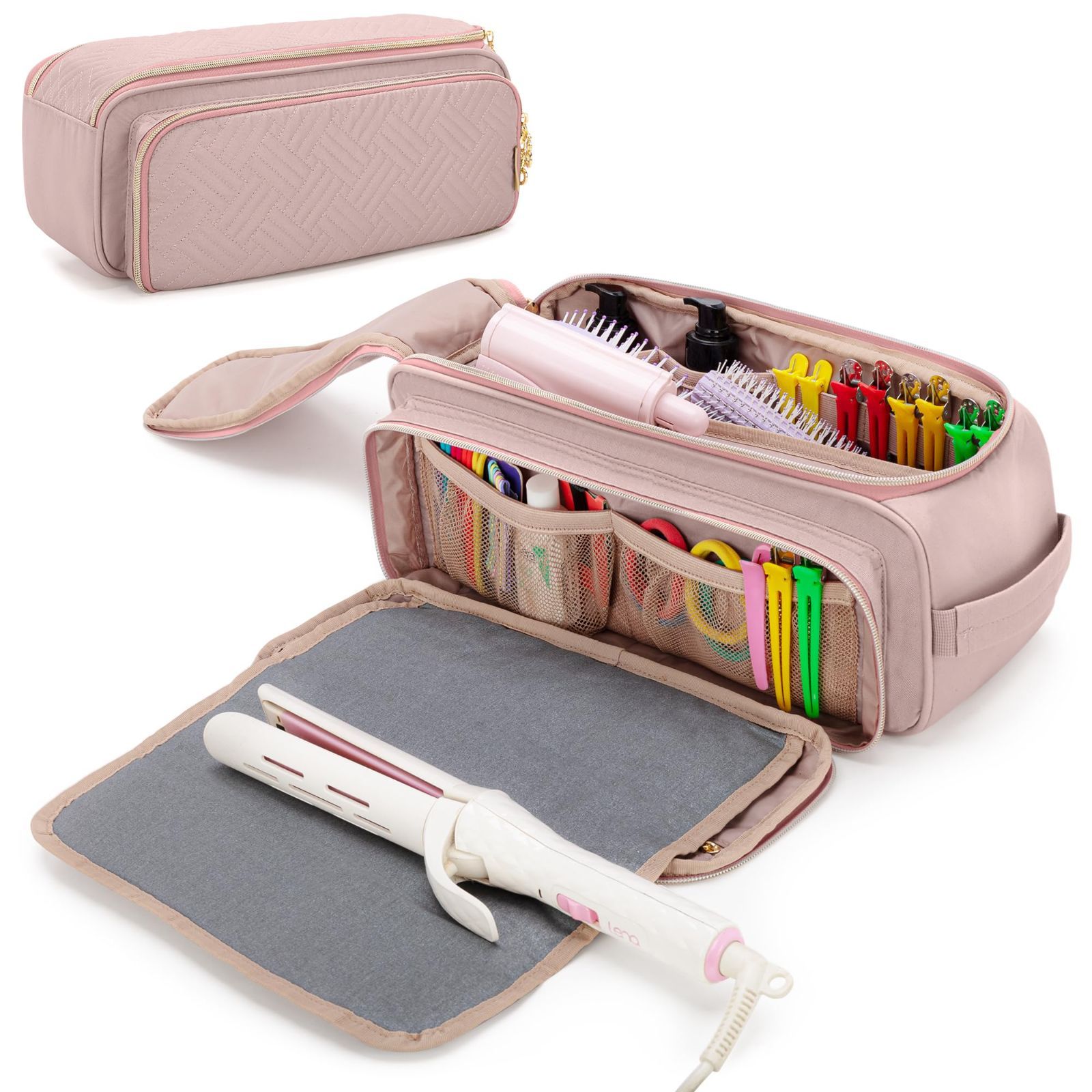 Dyson Airwrap シルバー ピンク 収納ケース付き Dyson Airwrap シルバー/ピンク 収納ケース付き