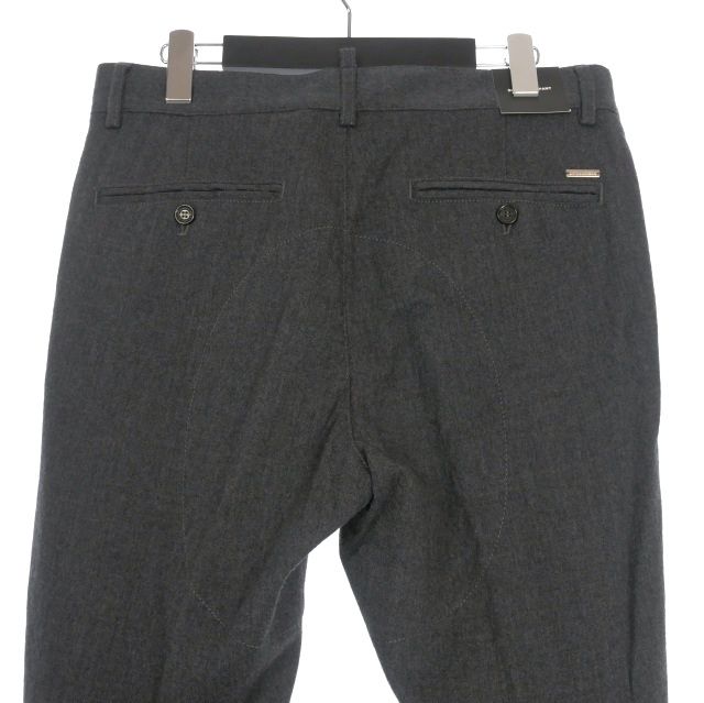 Dsquared2　セット グレー　オーバーサイズ　Mサイズ　フーディー＆パンツ ディースクエアード DSQUARED2 23AW Wool chinos Flannel Sexy